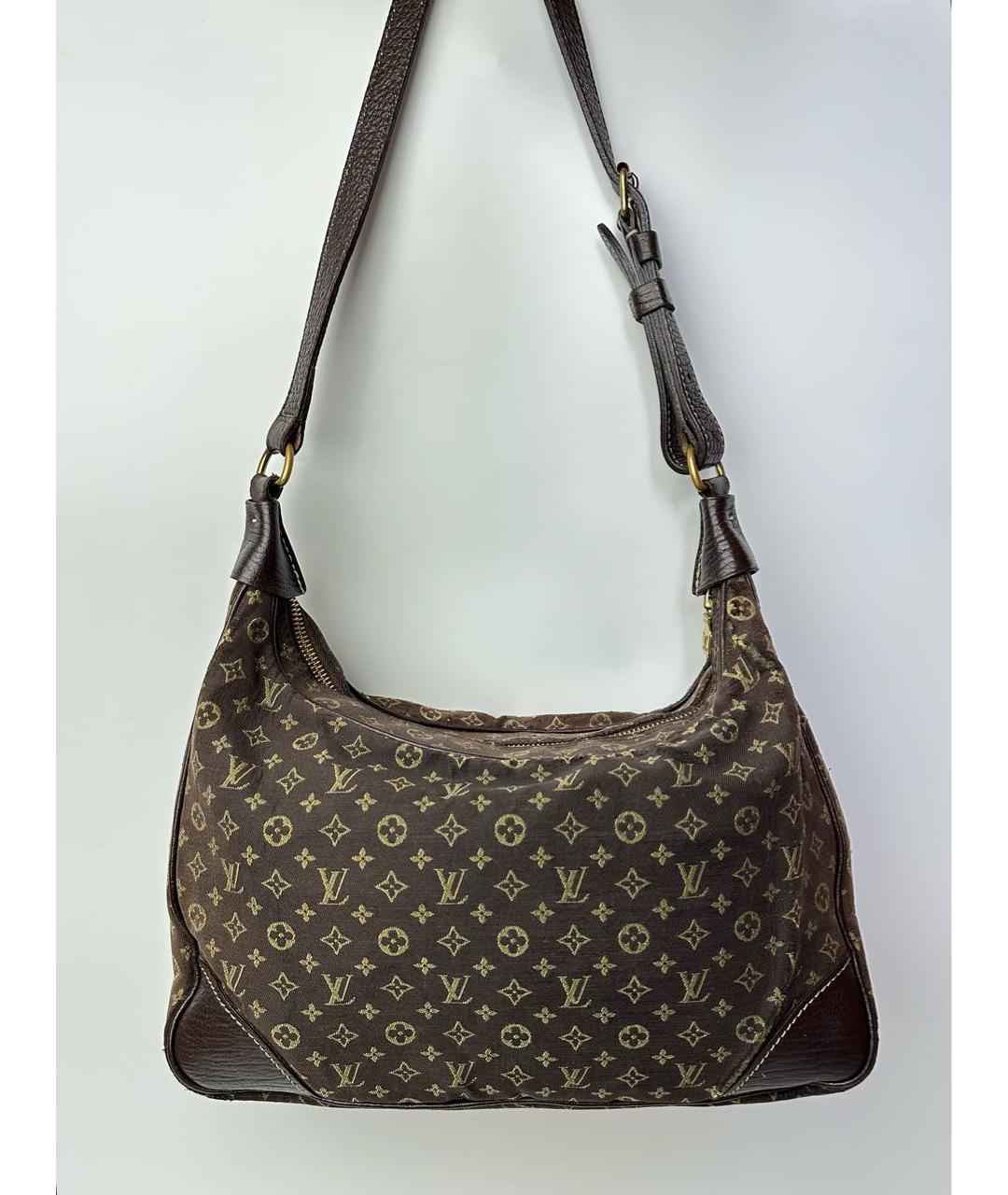 LOUIS VUITTON Коричневая сумка через плечо, фото 2