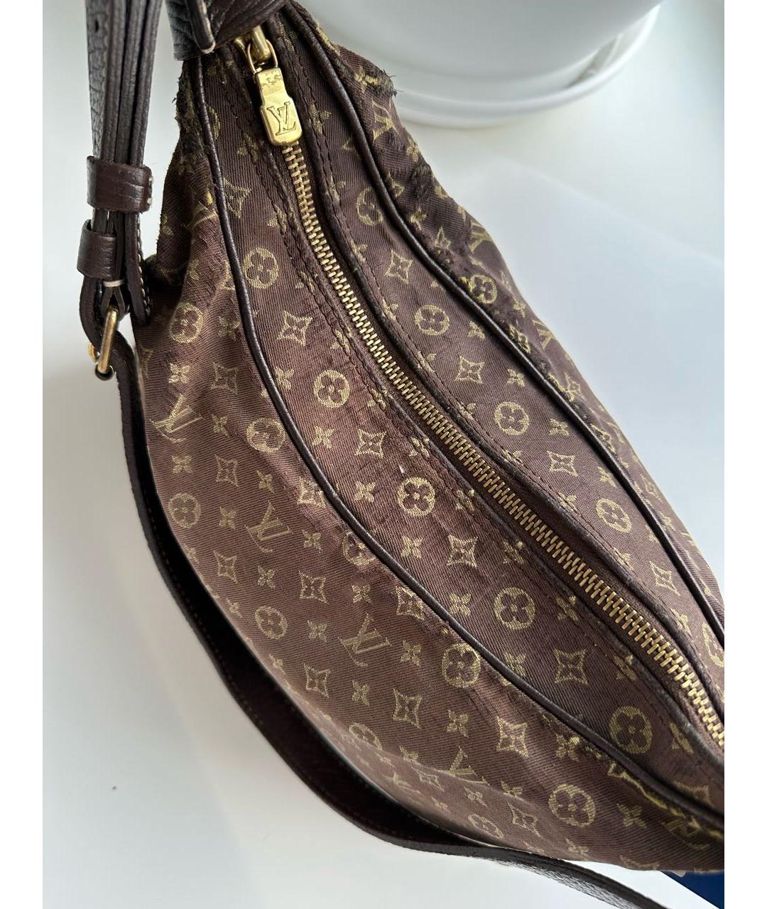 LOUIS VUITTON Коричневая сумка через плечо, фото 4