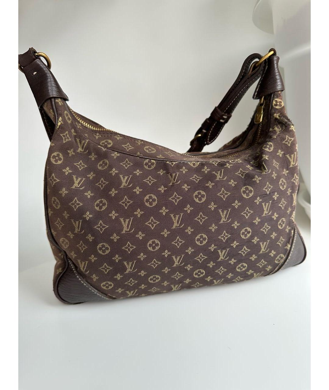 LOUIS VUITTON Коричневая сумка через плечо, фото 8