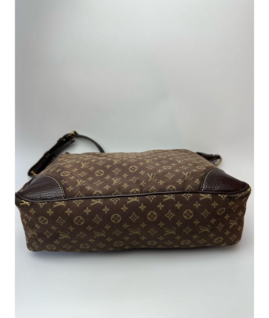 LOUIS VUITTON Коричневая сумка через плечо, фото 6