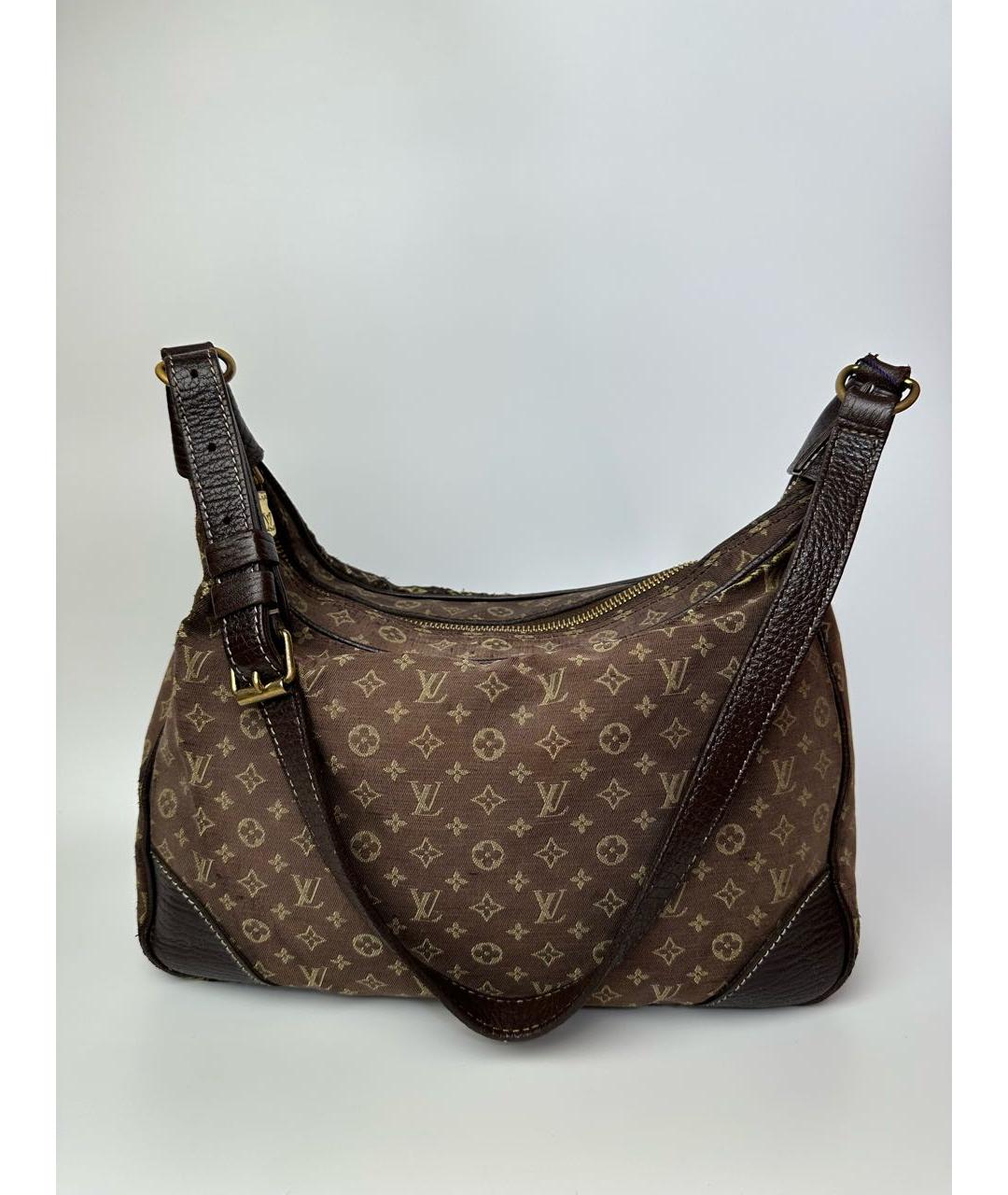 LOUIS VUITTON Коричневая сумка через плечо, фото 9