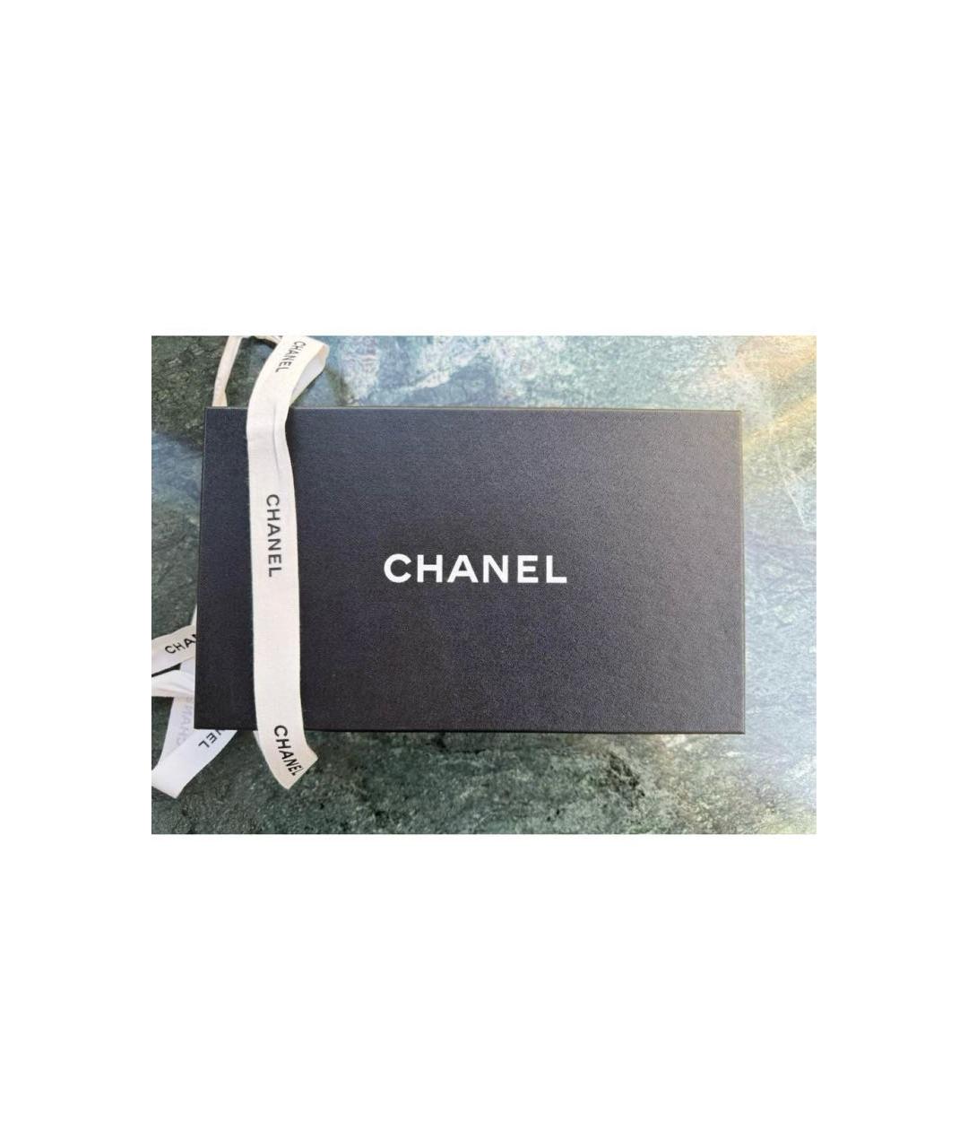 CHANEL Бежевые кожаные балетки, фото 5