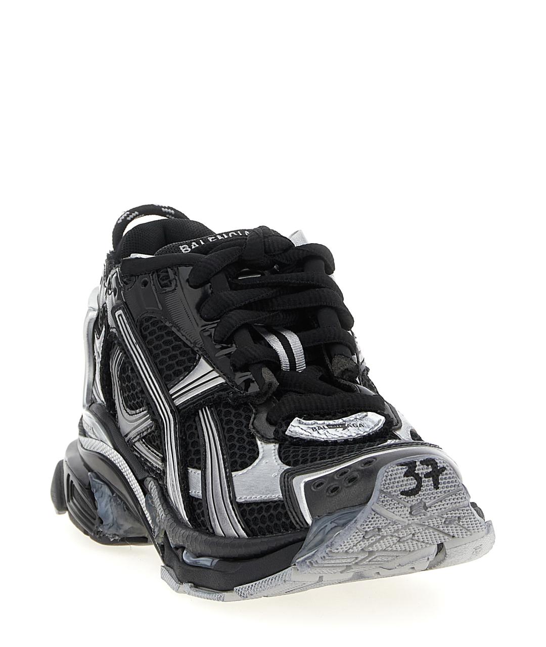 BALENCIAGA Черные кроссовки, фото 2