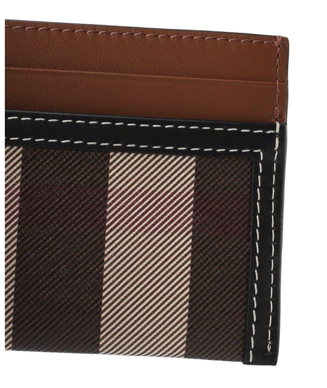BURBERRY Коричневый кардхолдер, фото 4