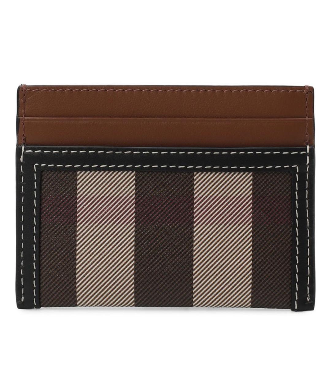 BURBERRY Коричневый кардхолдер, фото 1