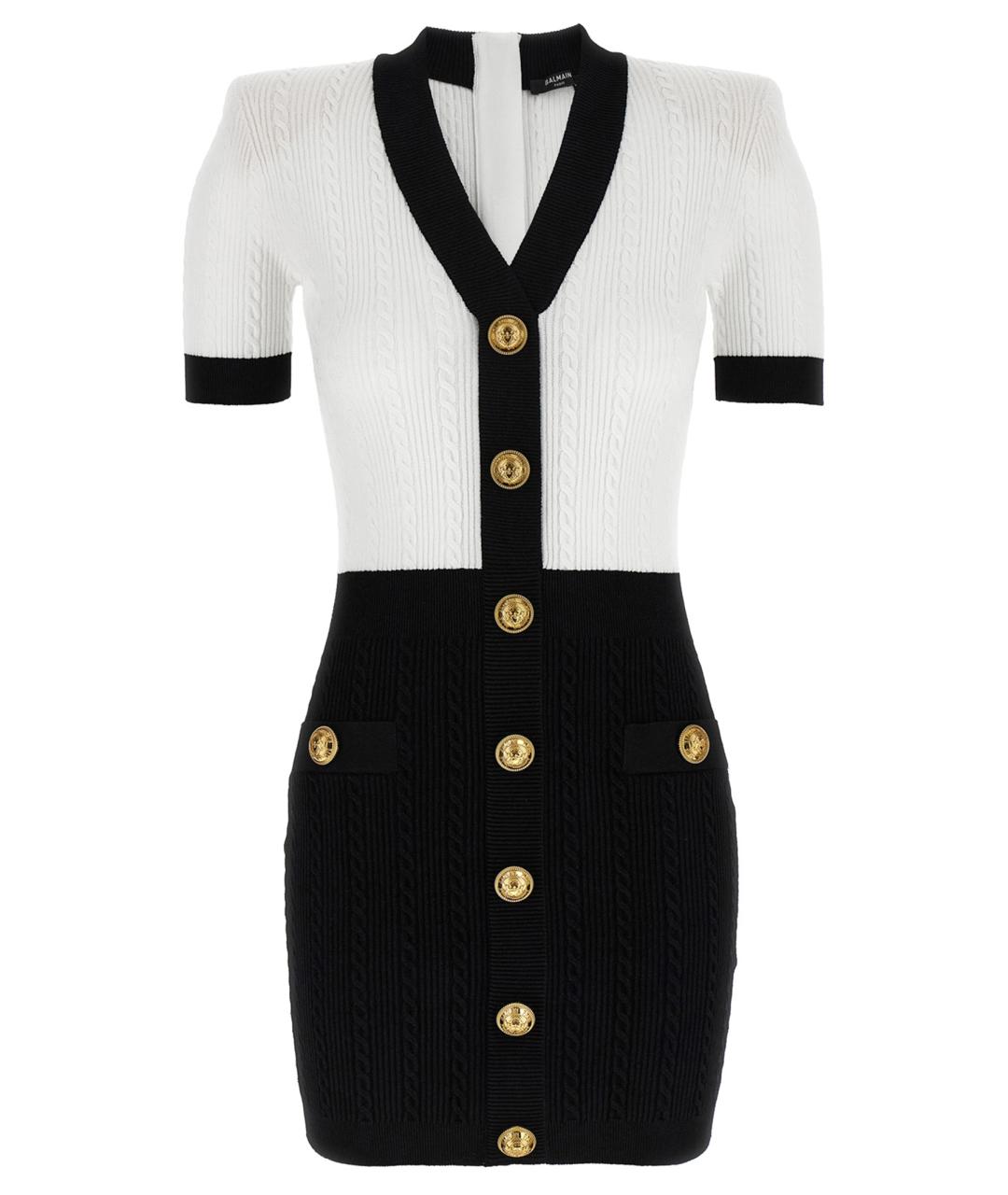 BALMAIN Мульти вискозное платье, фото 1