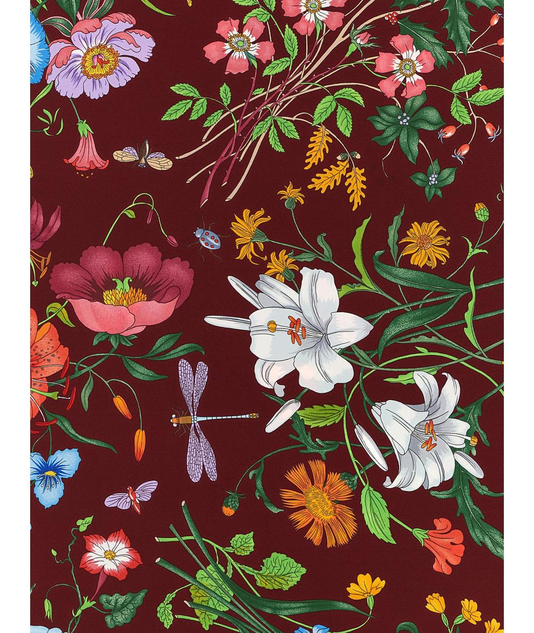 GUCCI Мульти шелковый шарф, фото 3