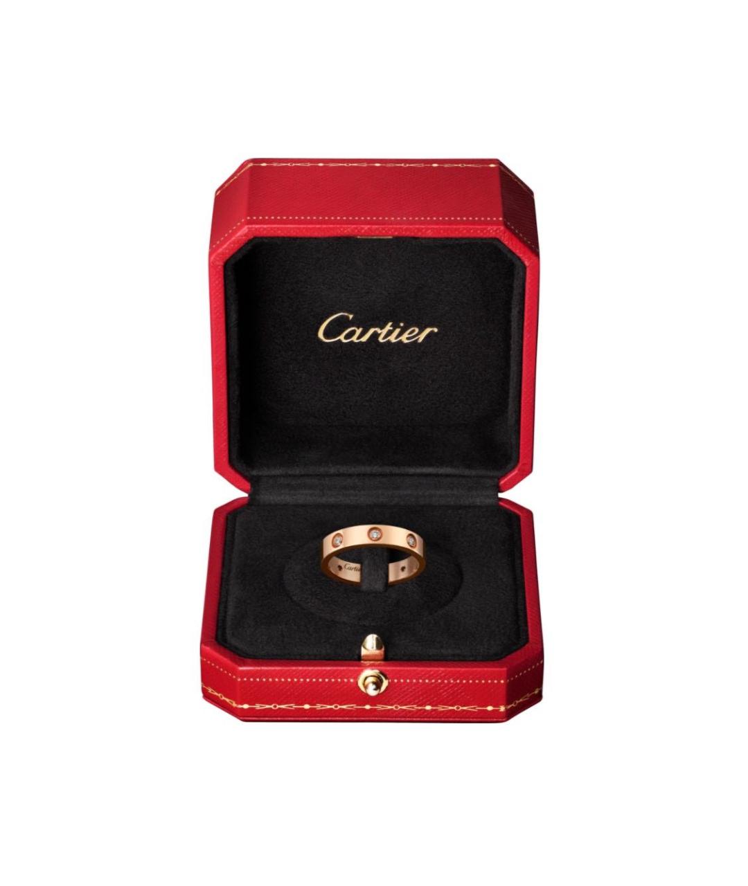 CARTIER Золотое кольцо из розового золота, фото 4