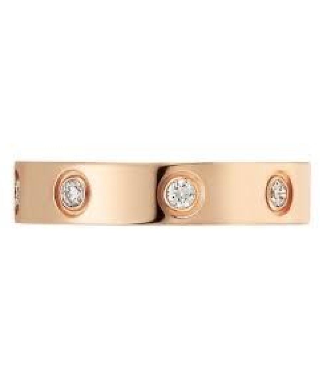 CARTIER Золотое кольцо из розового золота, фото 5