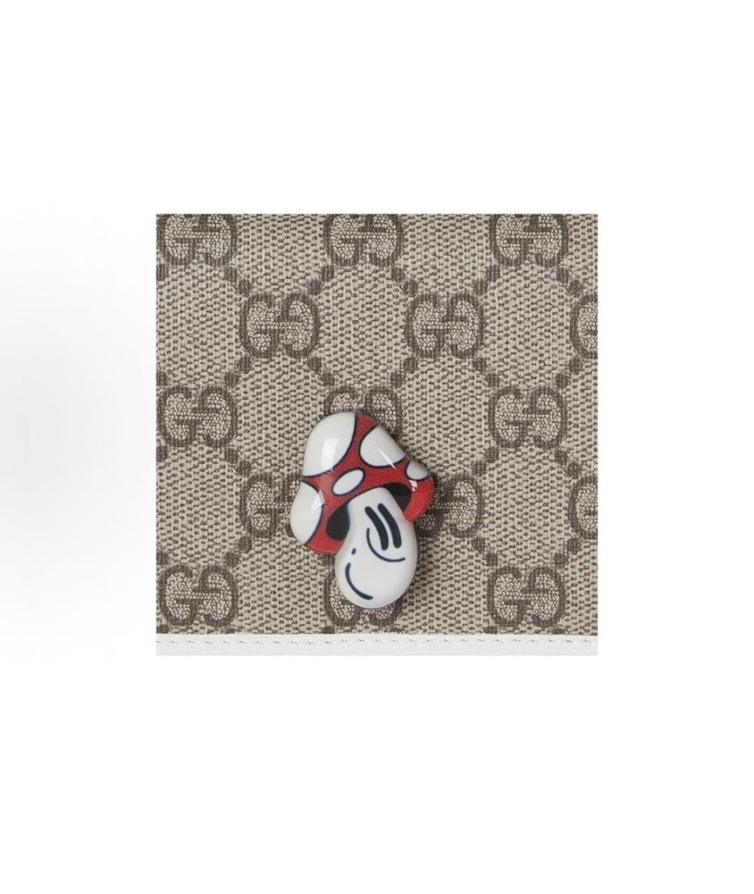 GUCCI Бежевый кошелек, фото 7