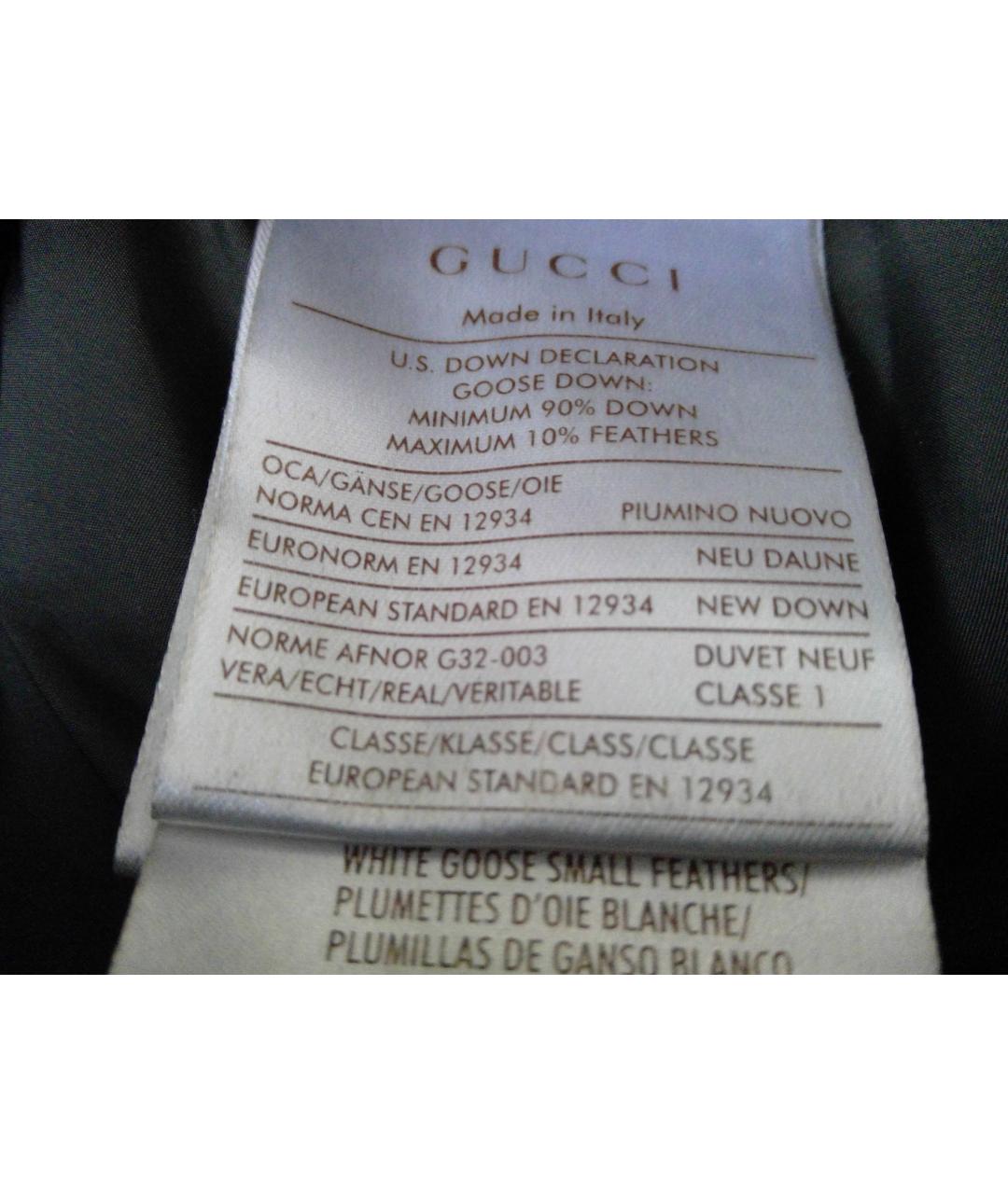 GUCCI Коричневая кожаная куртка, фото 5