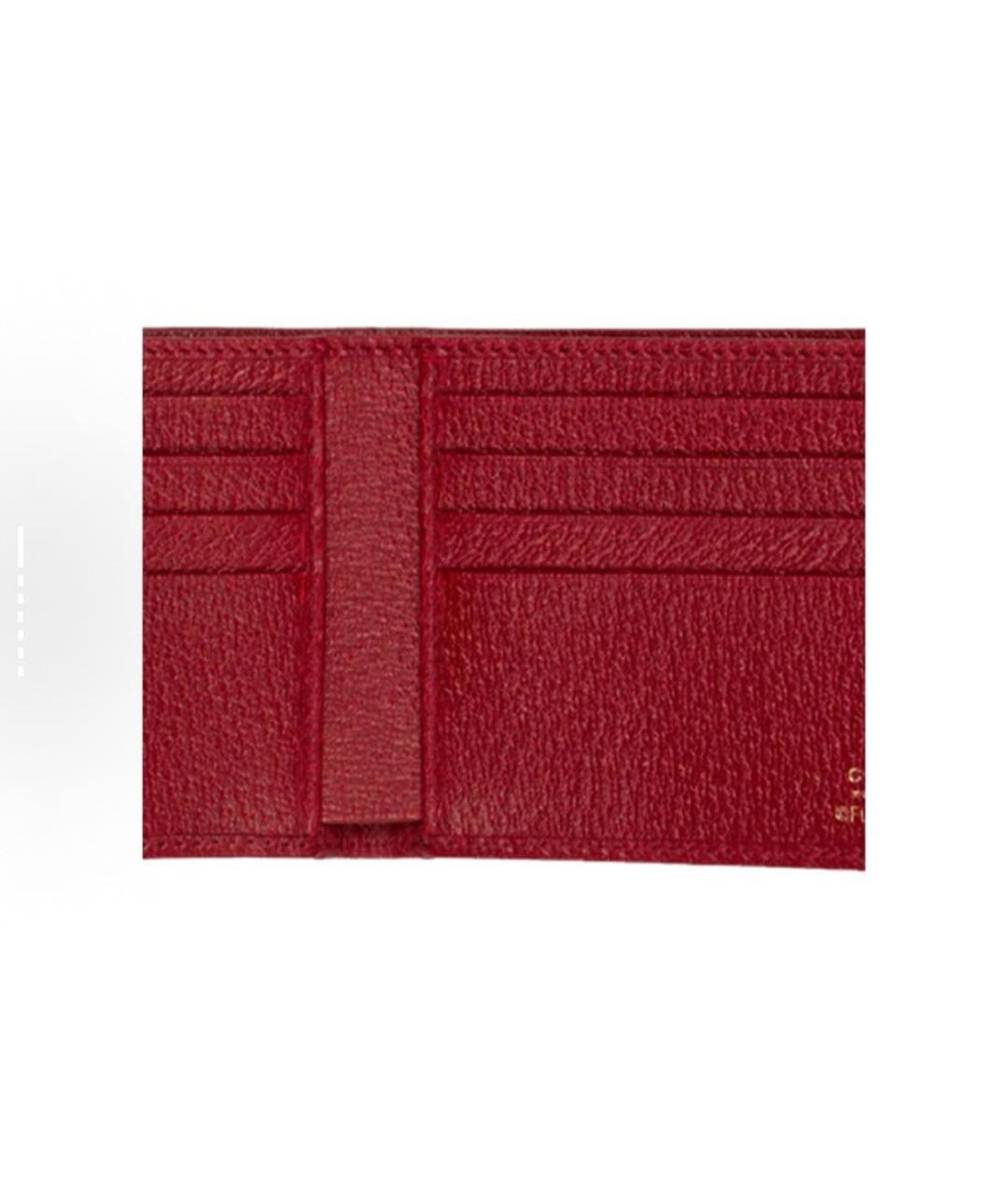 GUCCI Коричневый кожаный кошелек, фото 6