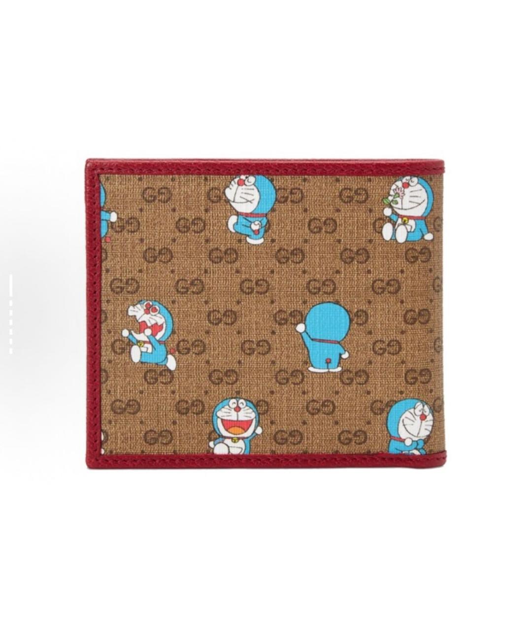GUCCI Коричневый кожаный кошелек, фото 3
