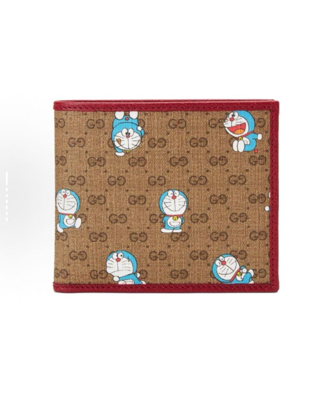 GUCCI Коричневый кожаный кошелек, фото 7
