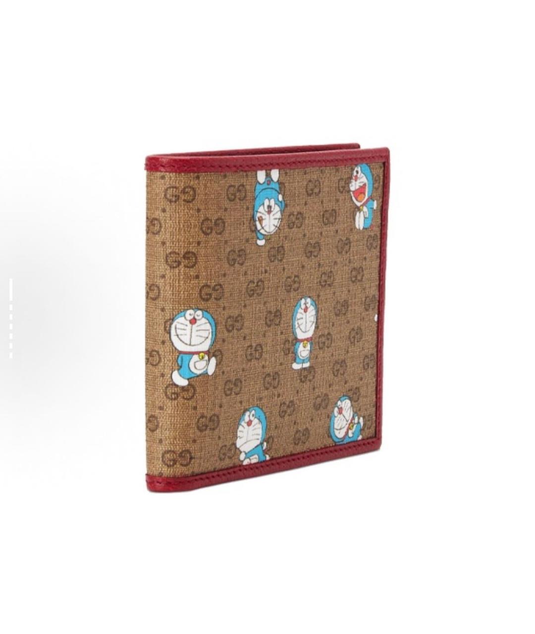 GUCCI Коричневый кожаный кошелек, фото 2