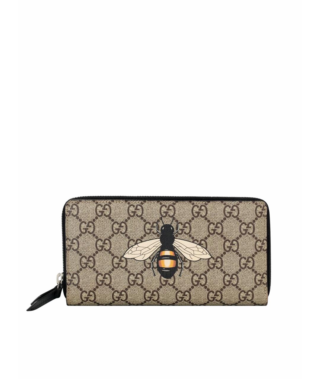 GUCCI Коричневый кошелек, фото 10