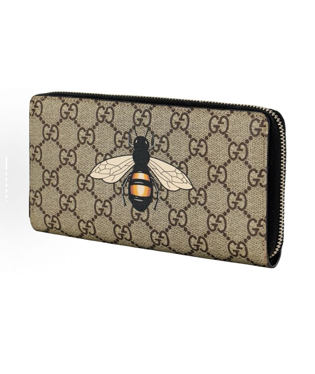 GUCCI Коричневый кошелек, фото 3