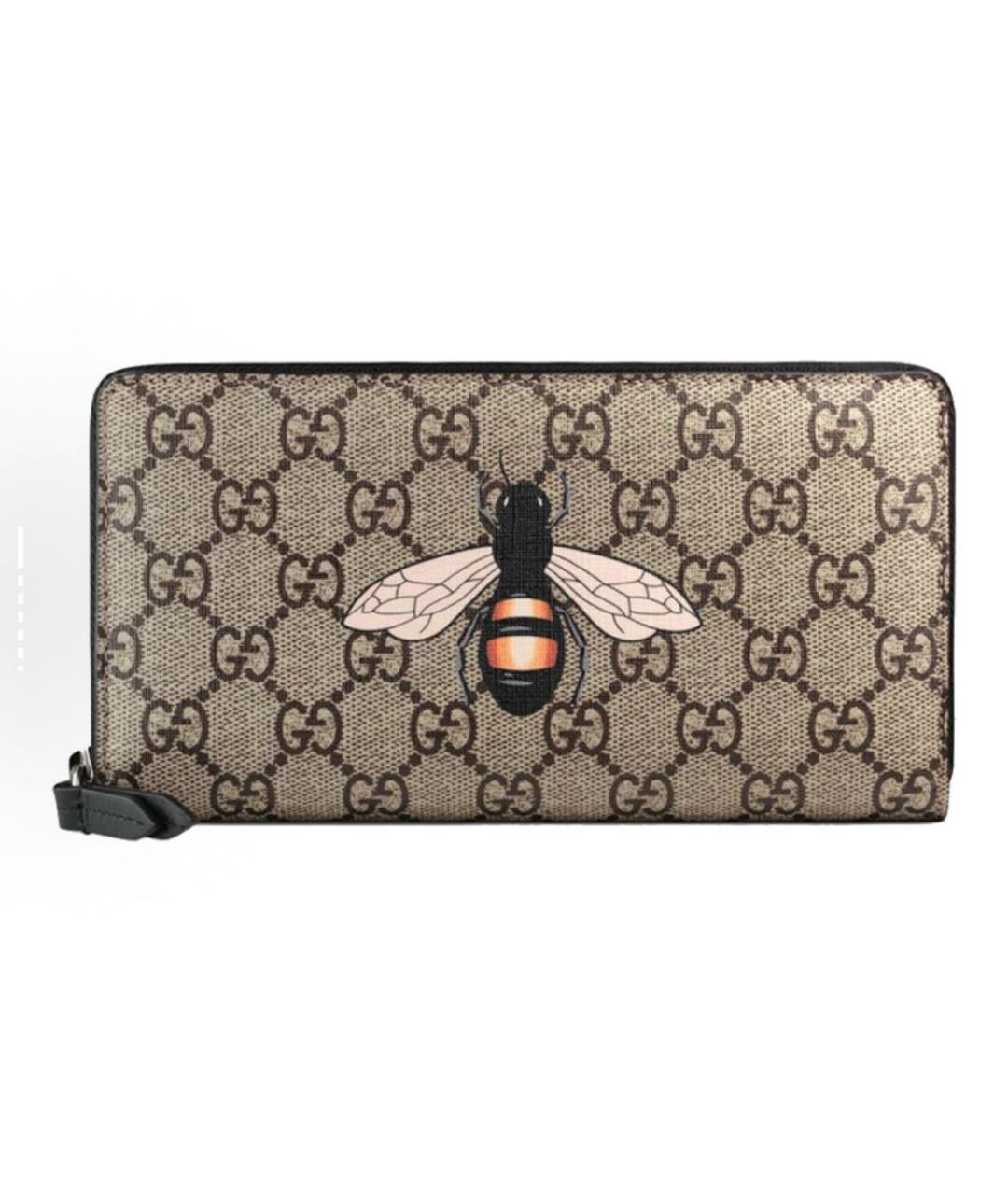 GUCCI Коричневый кошелек, фото 2
