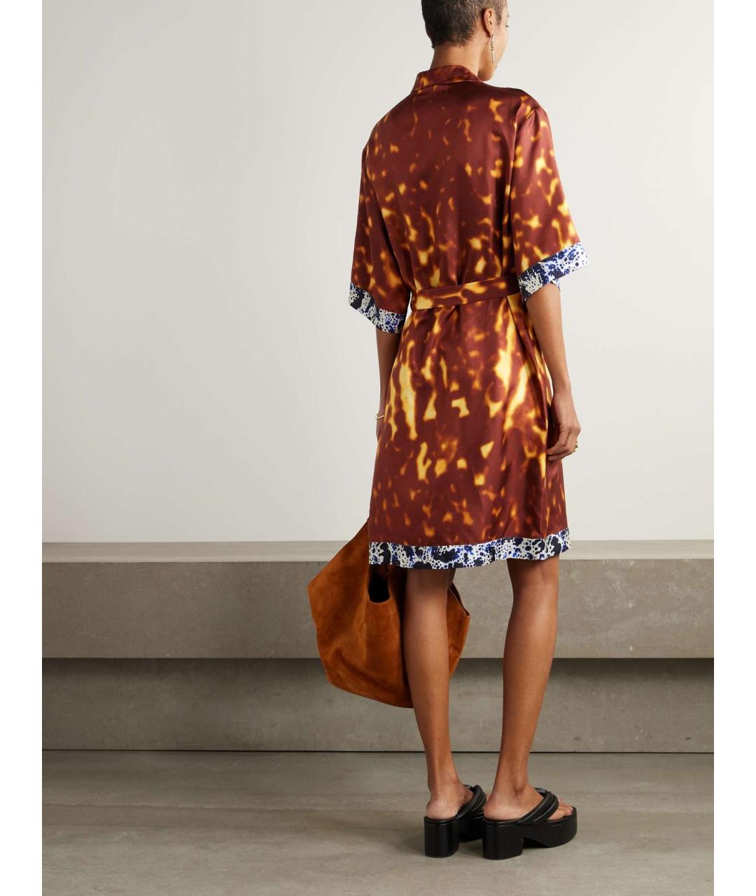 DRIES VAN NOTEN Мульти повседневное платье, фото 5