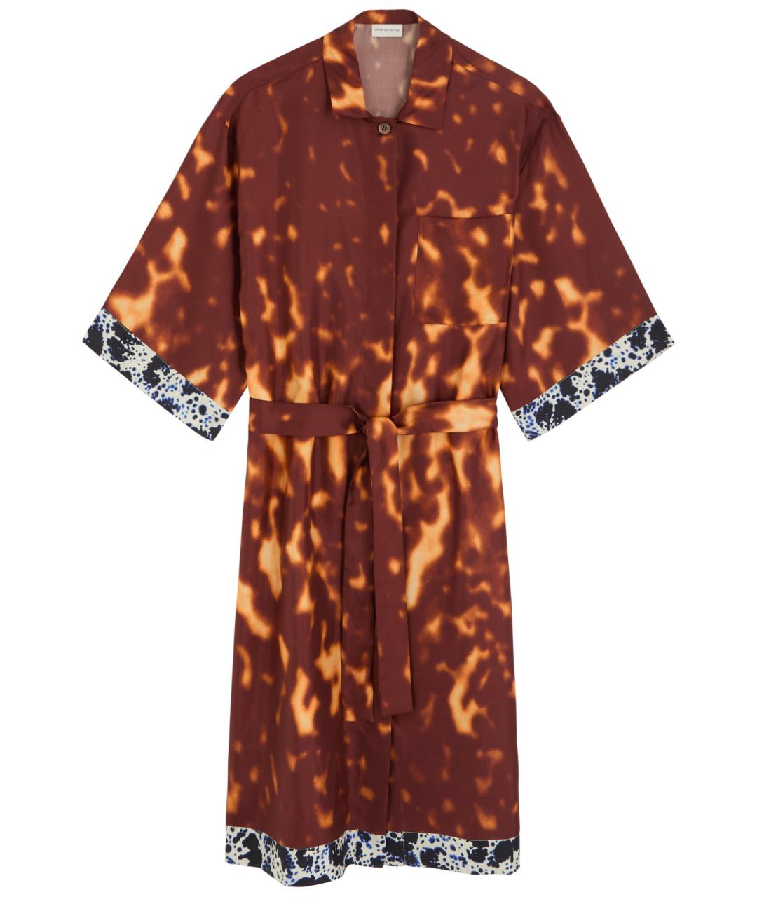 DRIES VAN NOTEN Мульти повседневное платье, фото 1