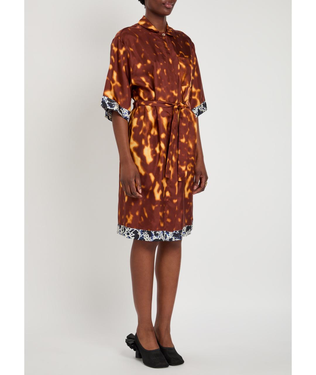 DRIES VAN NOTEN Мульти повседневное платье, фото 2