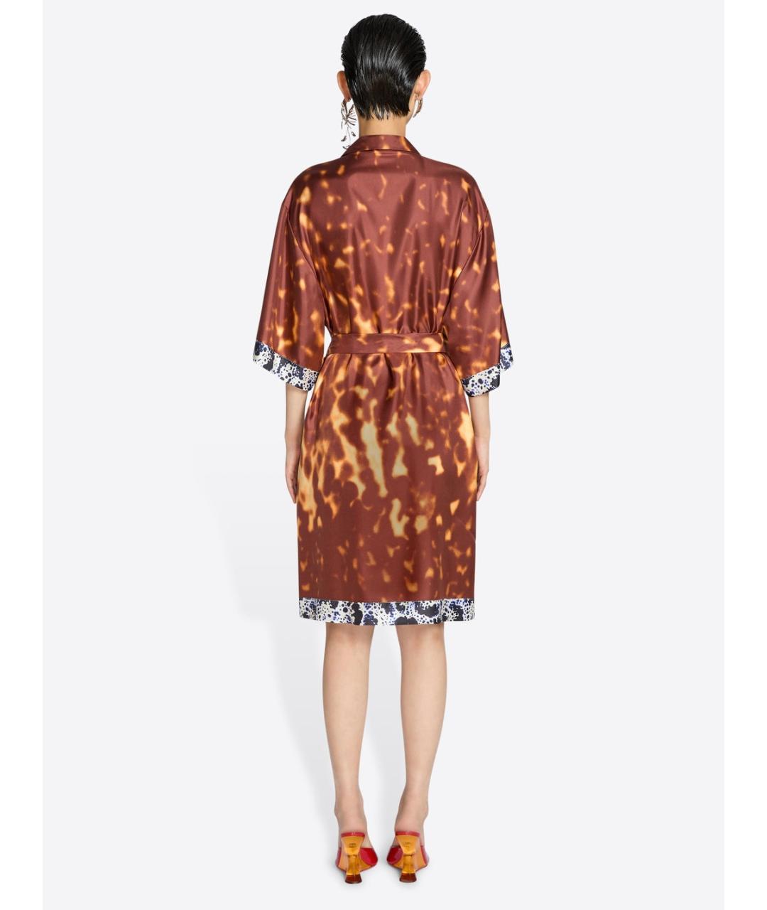 DRIES VAN NOTEN Мульти повседневное платье, фото 9