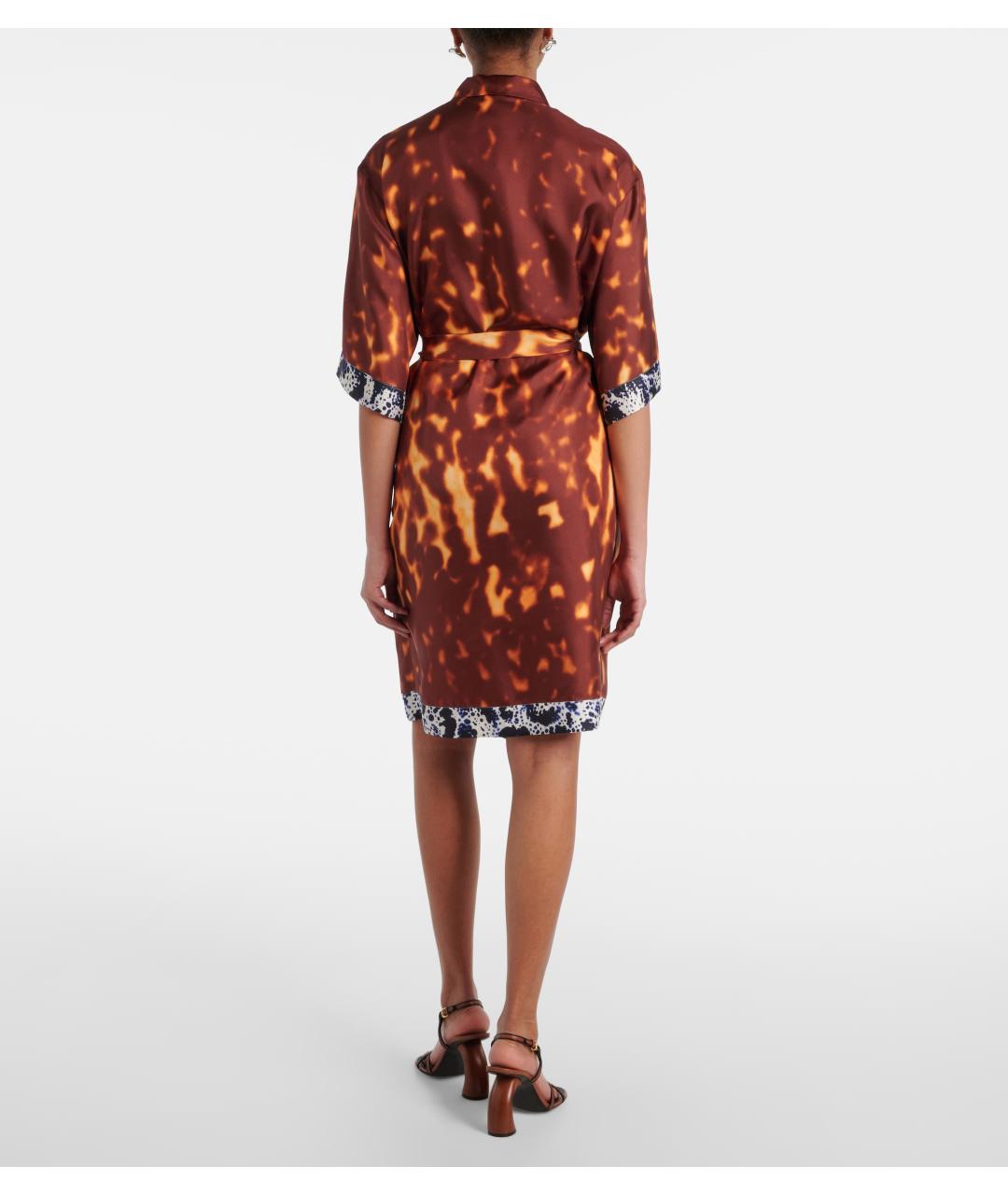 DRIES VAN NOTEN Мульти повседневное платье, фото 8