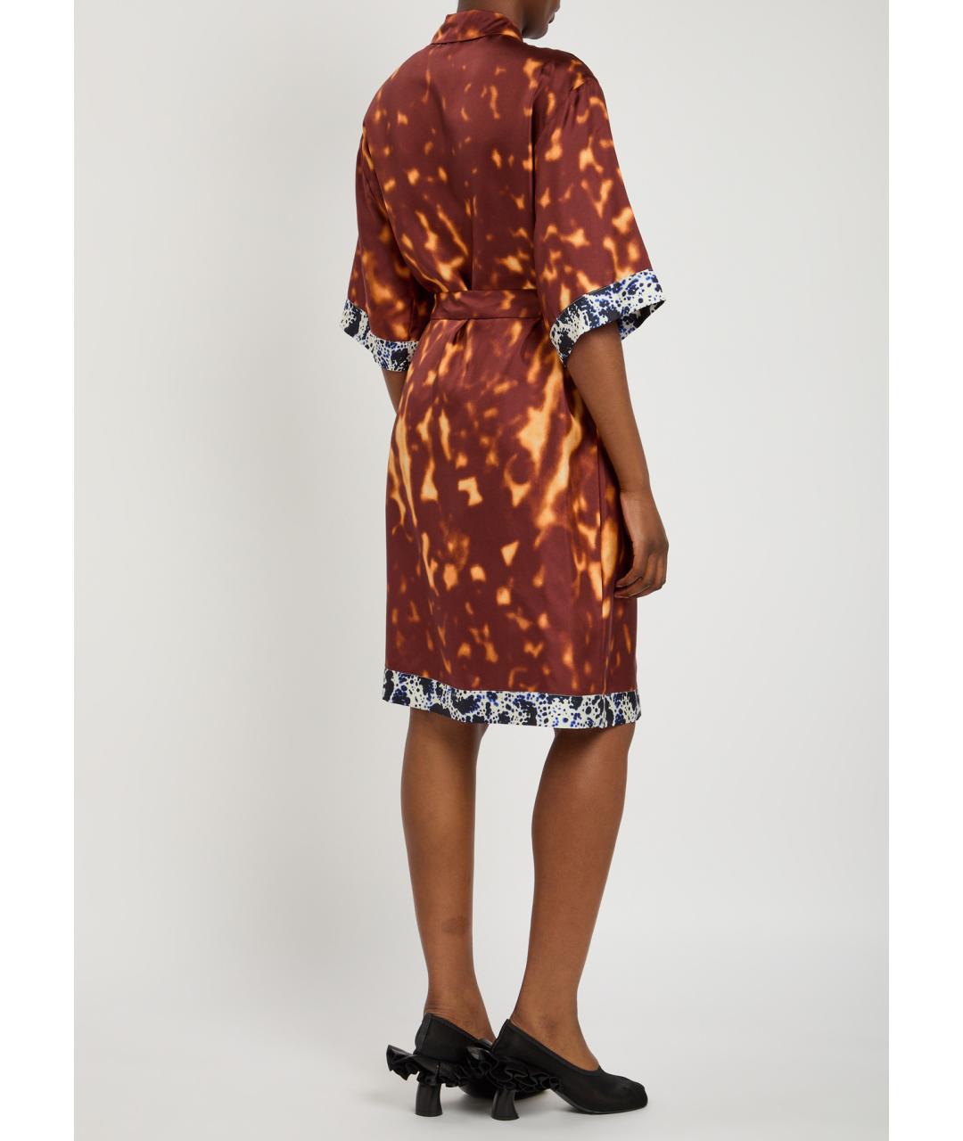 DRIES VAN NOTEN Мульти повседневное платье, фото 3