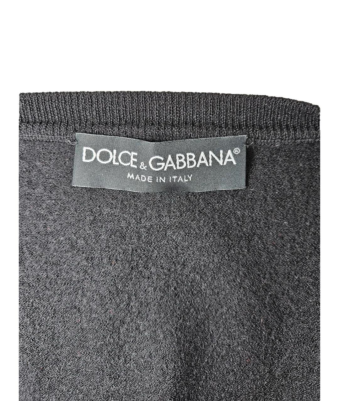 DOLCE&GABBANA Черный кардиган, фото 6
