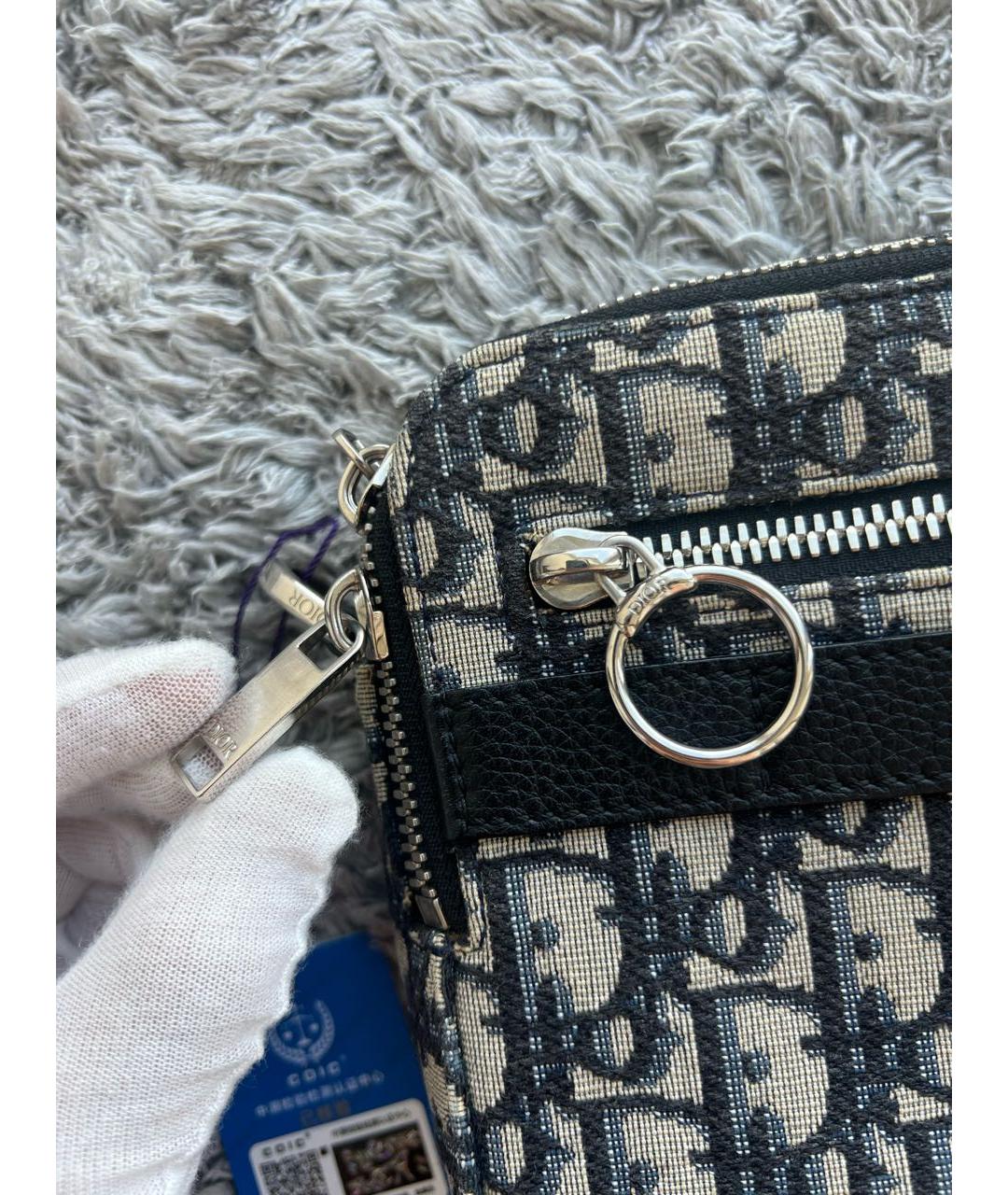 CHRISTIAN DIOR Мульти кожаная сумка на плечо, фото 8