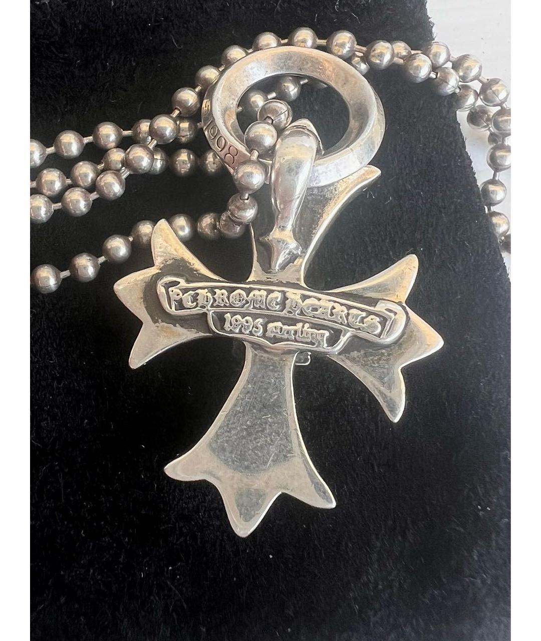 CHROME HEARTS Серебряная серебряная цепочка/подвеска, фото 3