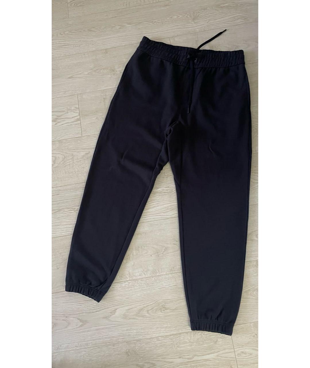 ARMANI EXCHANGE Темно-синий хлопковый спортивный костюм, фото 2