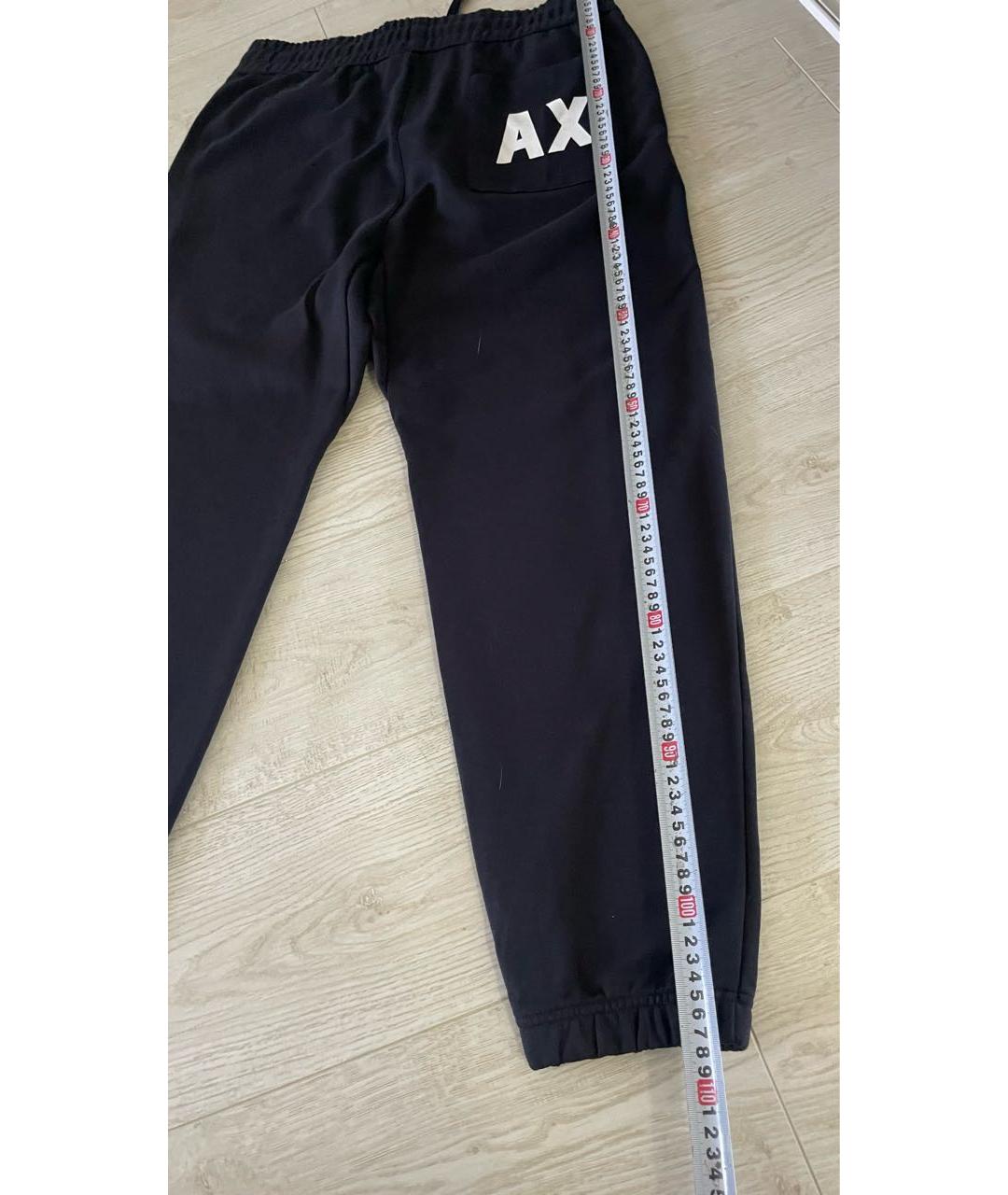 ARMANI EXCHANGE Темно-синий хлопковый спортивный костюм, фото 7