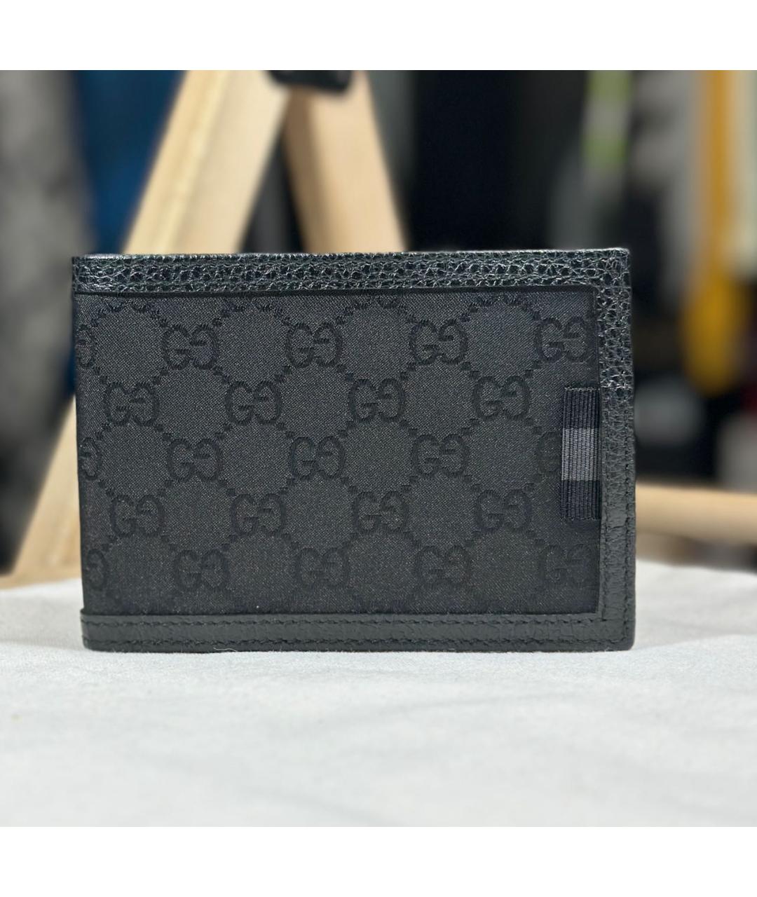 GUCCI Черный кошелек, фото 2