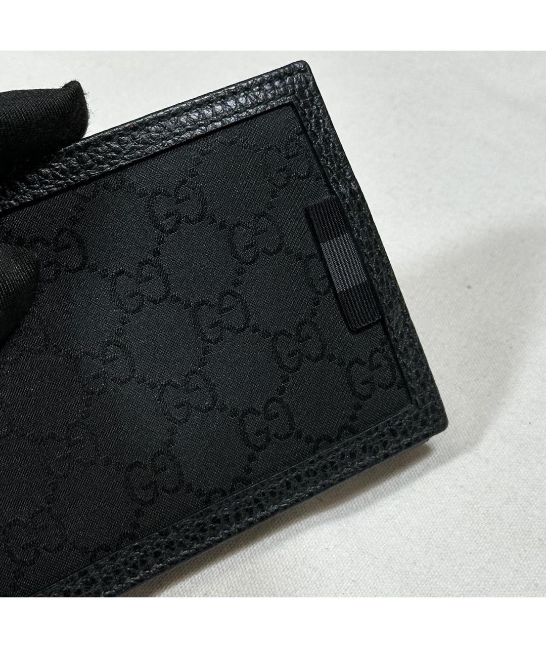 GUCCI Черный кошелек, фото 4