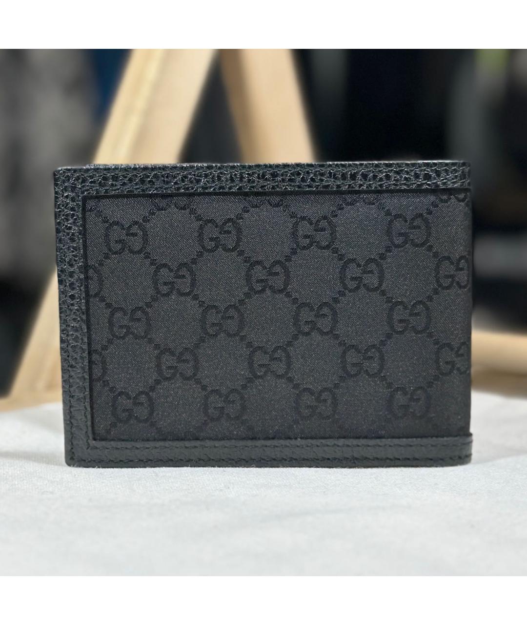 GUCCI Черный кошелек, фото 3