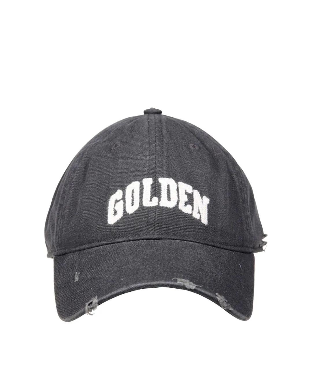 GOLDEN GOOSE DELUXE BRAND Серая хлопковая кепка/бейсболка, фото 1