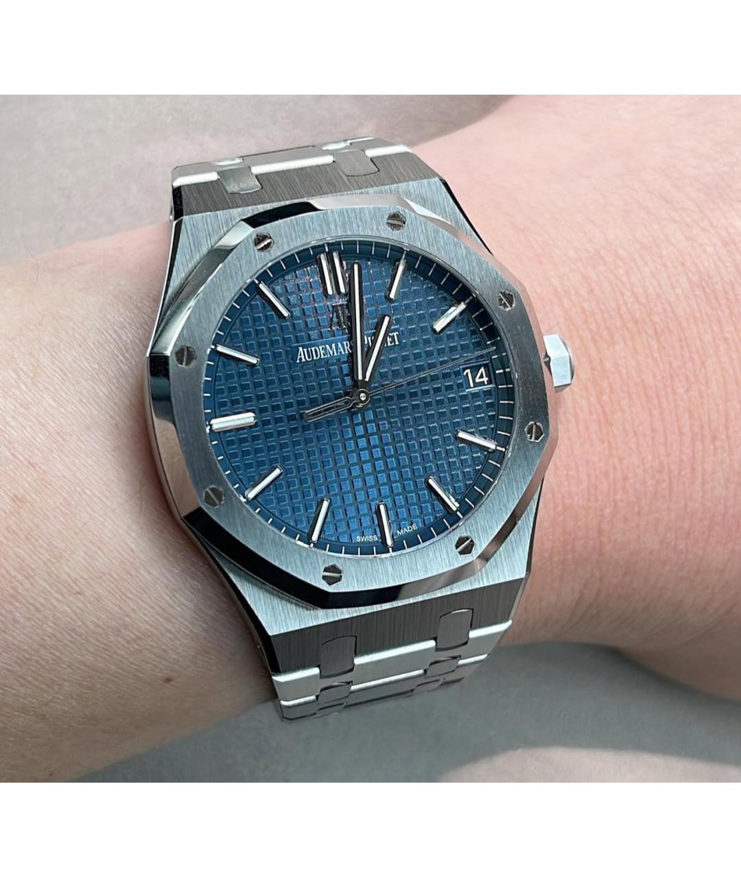 Audemars Piguet Синие часы, фото 4