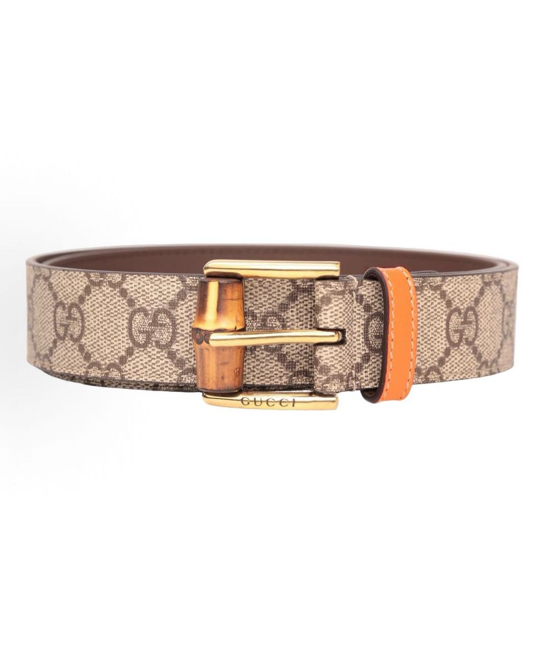 GUCCI Бежевый ремень, фото 5