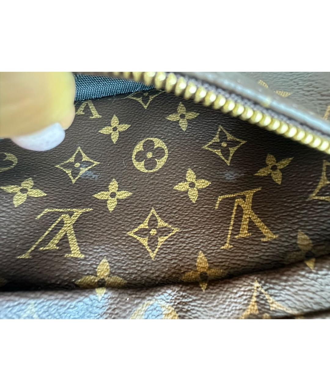 LOUIS VUITTON Коричневый рюкзак, фото 8
