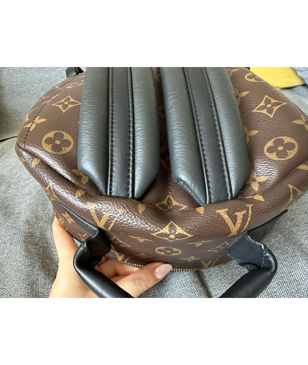 LOUIS VUITTON Коричневый рюкзак, фото 6