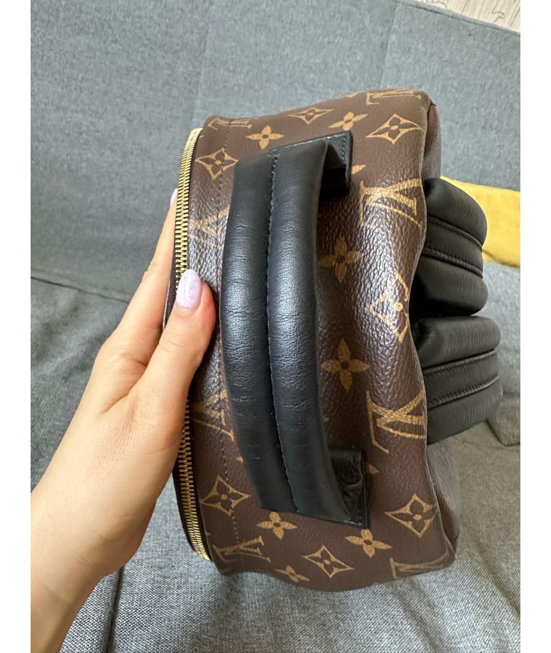LOUIS VUITTON Коричневый рюкзак, фото 7