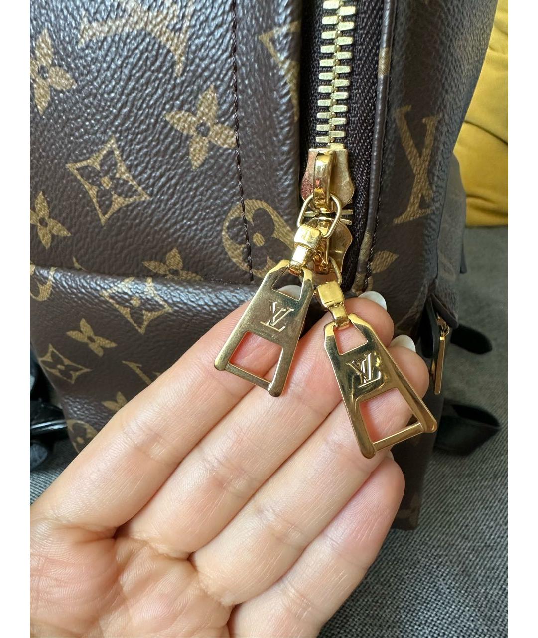 LOUIS VUITTON Коричневый рюкзак, фото 5