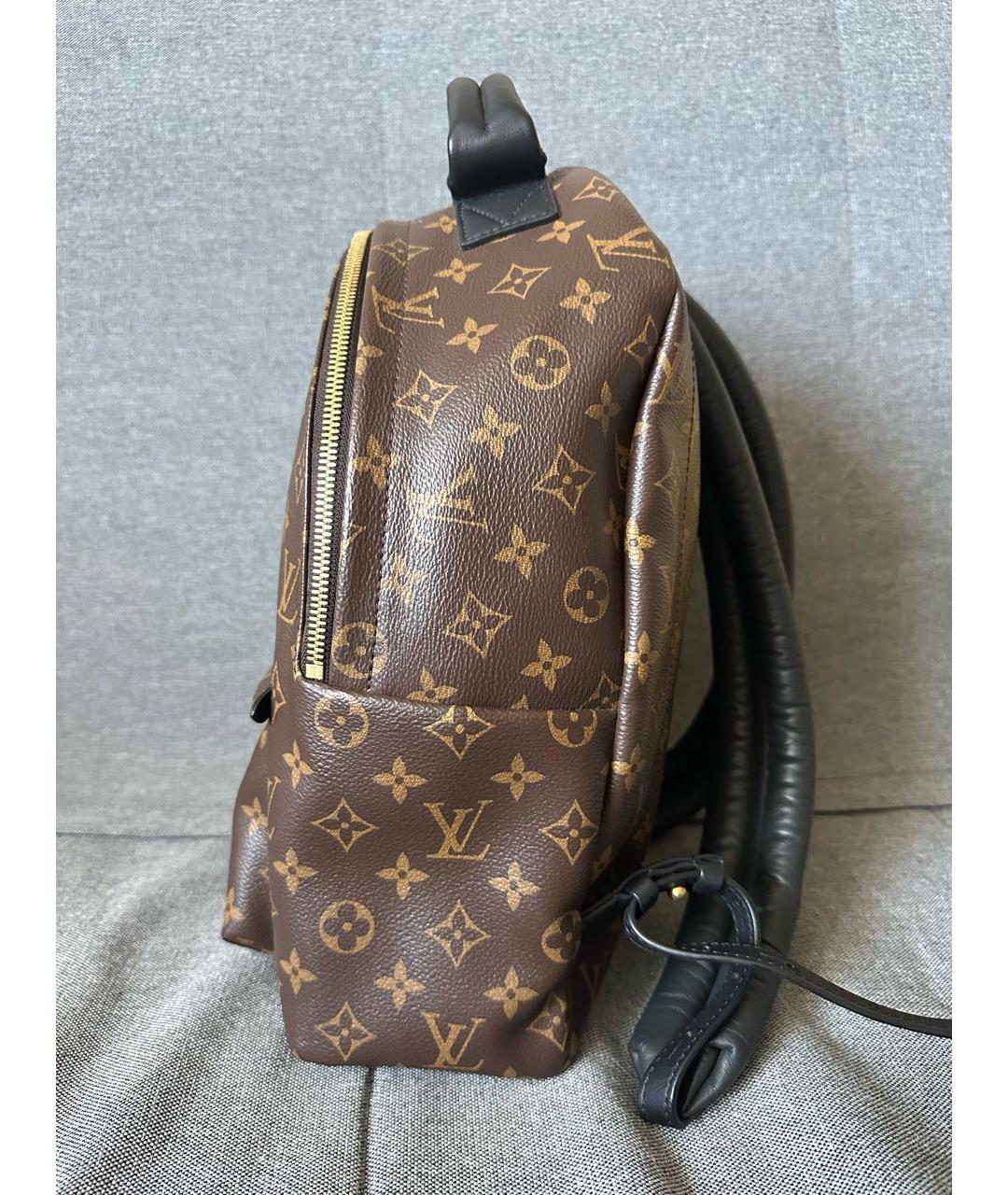 LOUIS VUITTON Коричневый рюкзак, фото 2