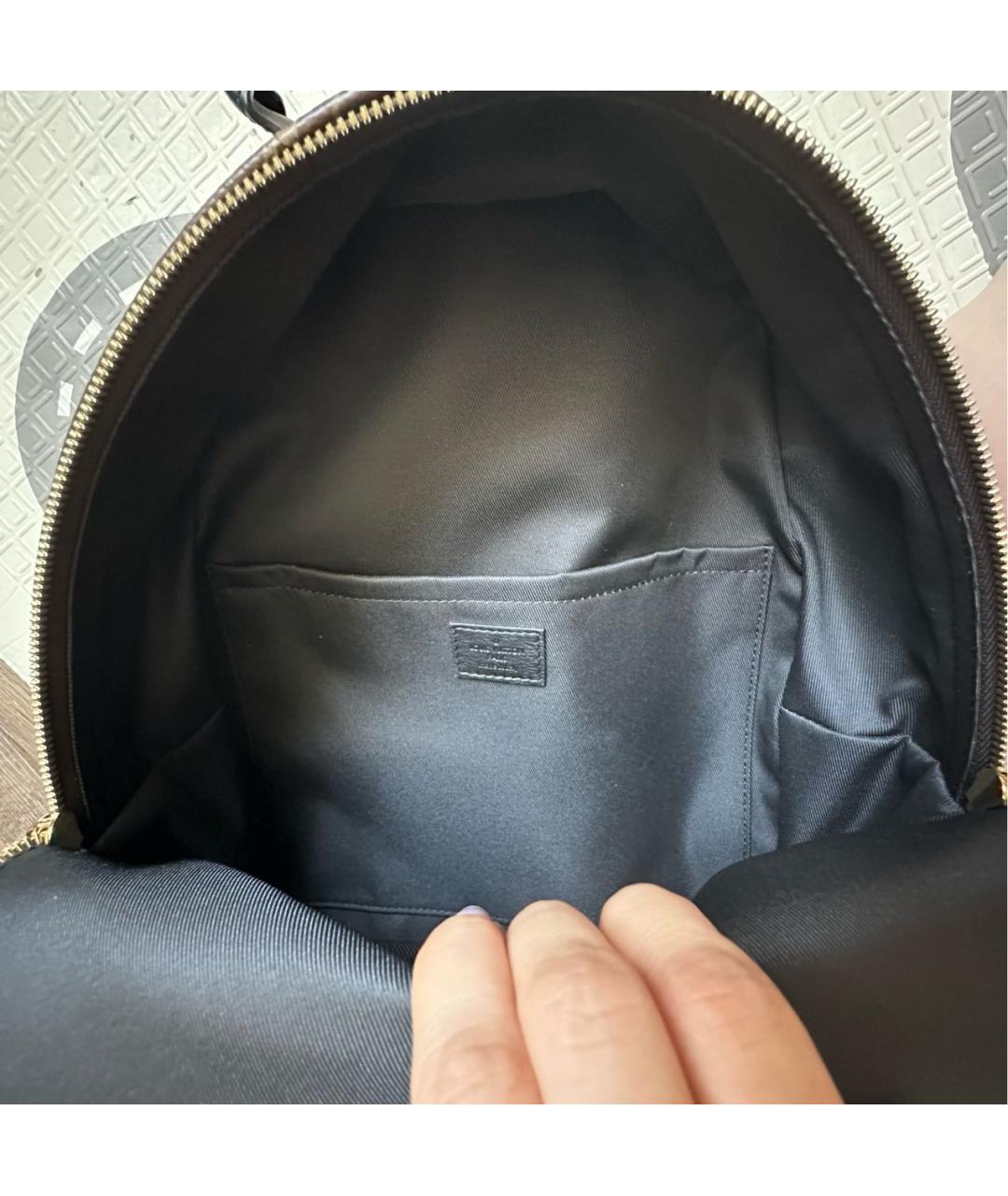LOUIS VUITTON Коричневый рюкзак, фото 4