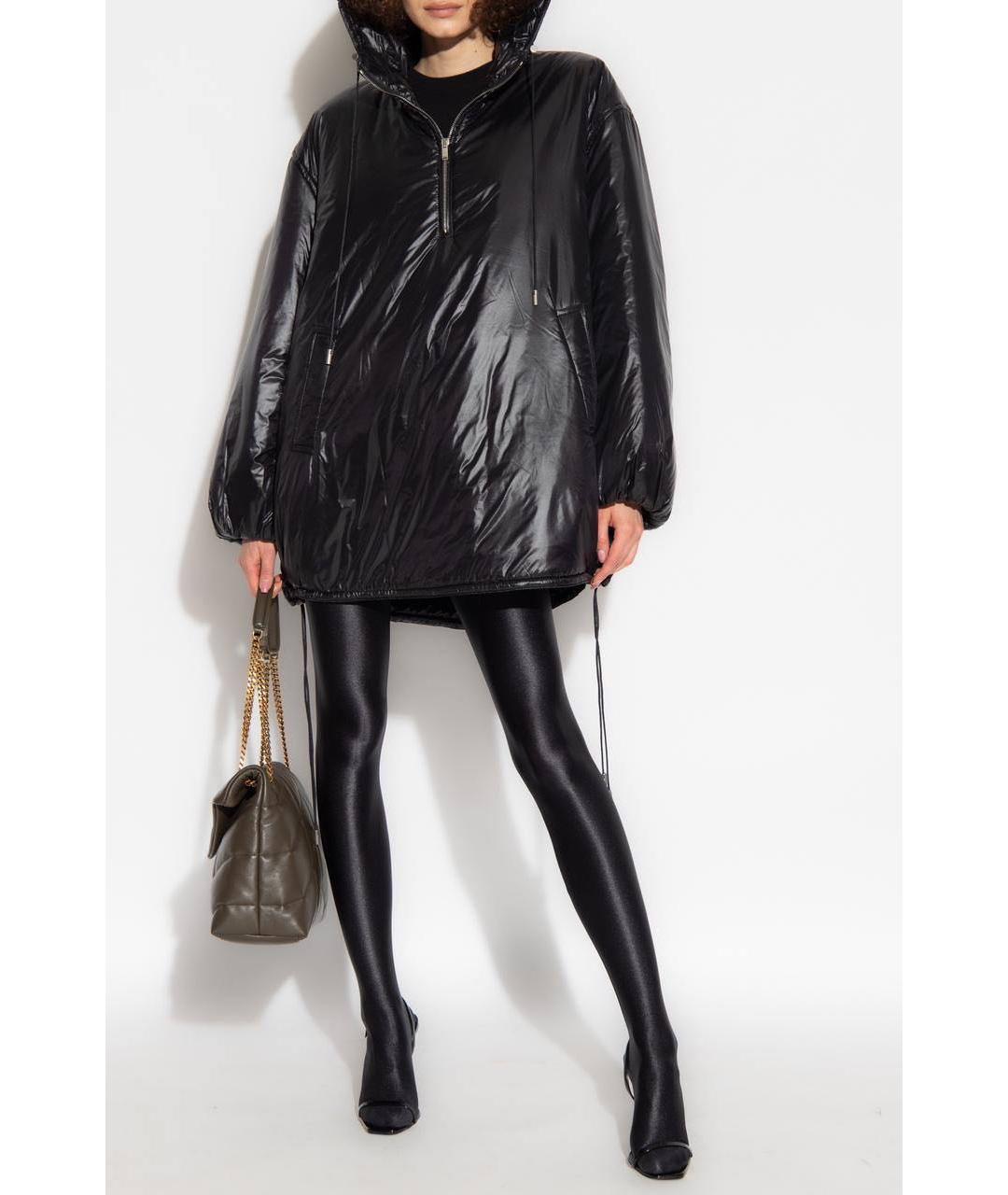SAINT LAURENT Черный пуховик, фото 4