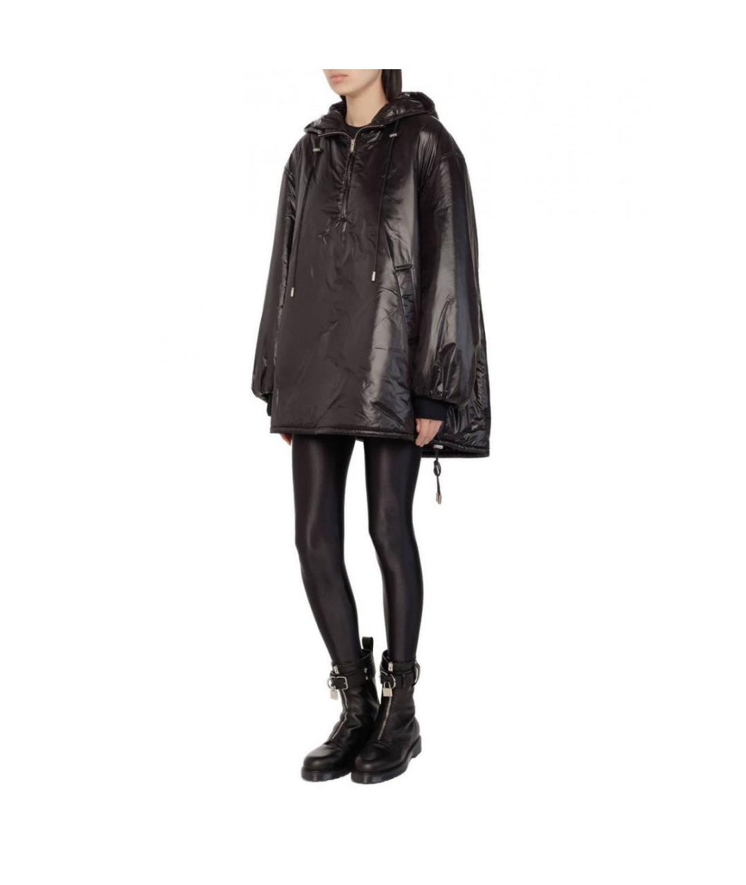 SAINT LAURENT Черный пуховик, фото 2