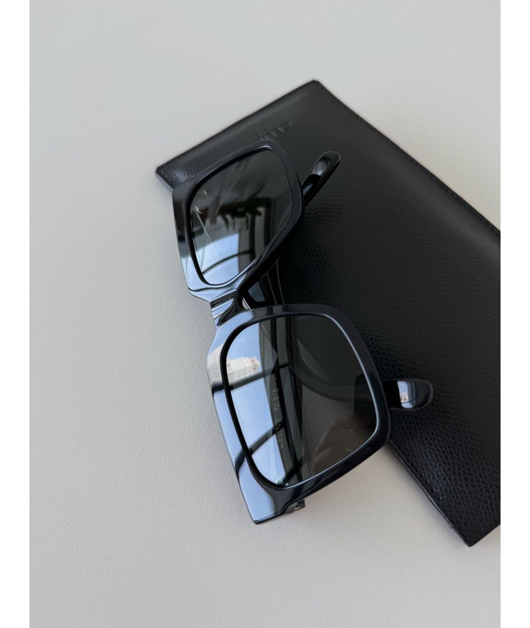 CELINE Черные пластиковые солнцезащитные очки, фото 4
