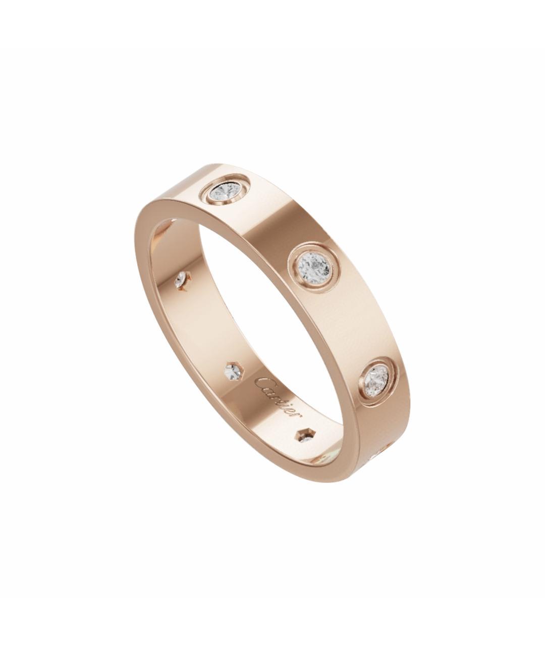 CARTIER Золотое кольцо из розового золота, фото 1