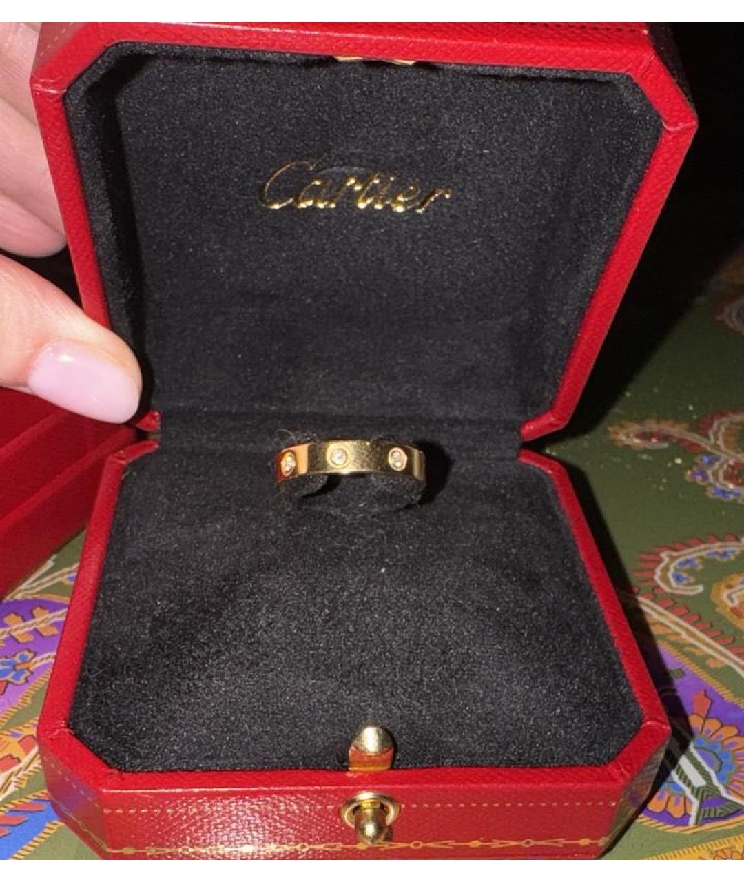 CARTIER Золотое кольцо из розового золота, фото 2